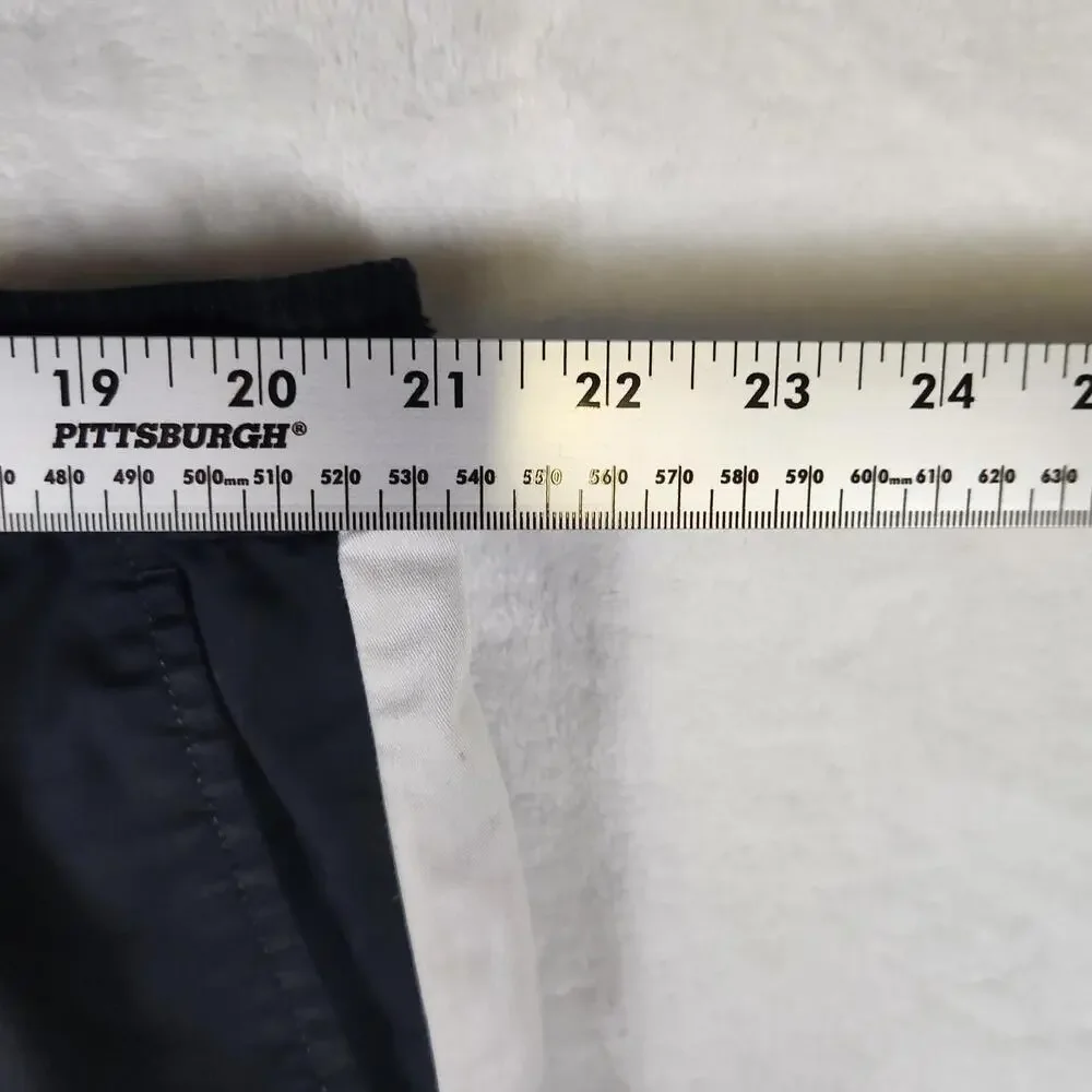 Banana Republic Core Temp Shorts‎ XL Tall Black Gray Stripe Drawstring 9